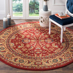 Safavieh Mahal 699 Rug, MAH699 - Red / Natural