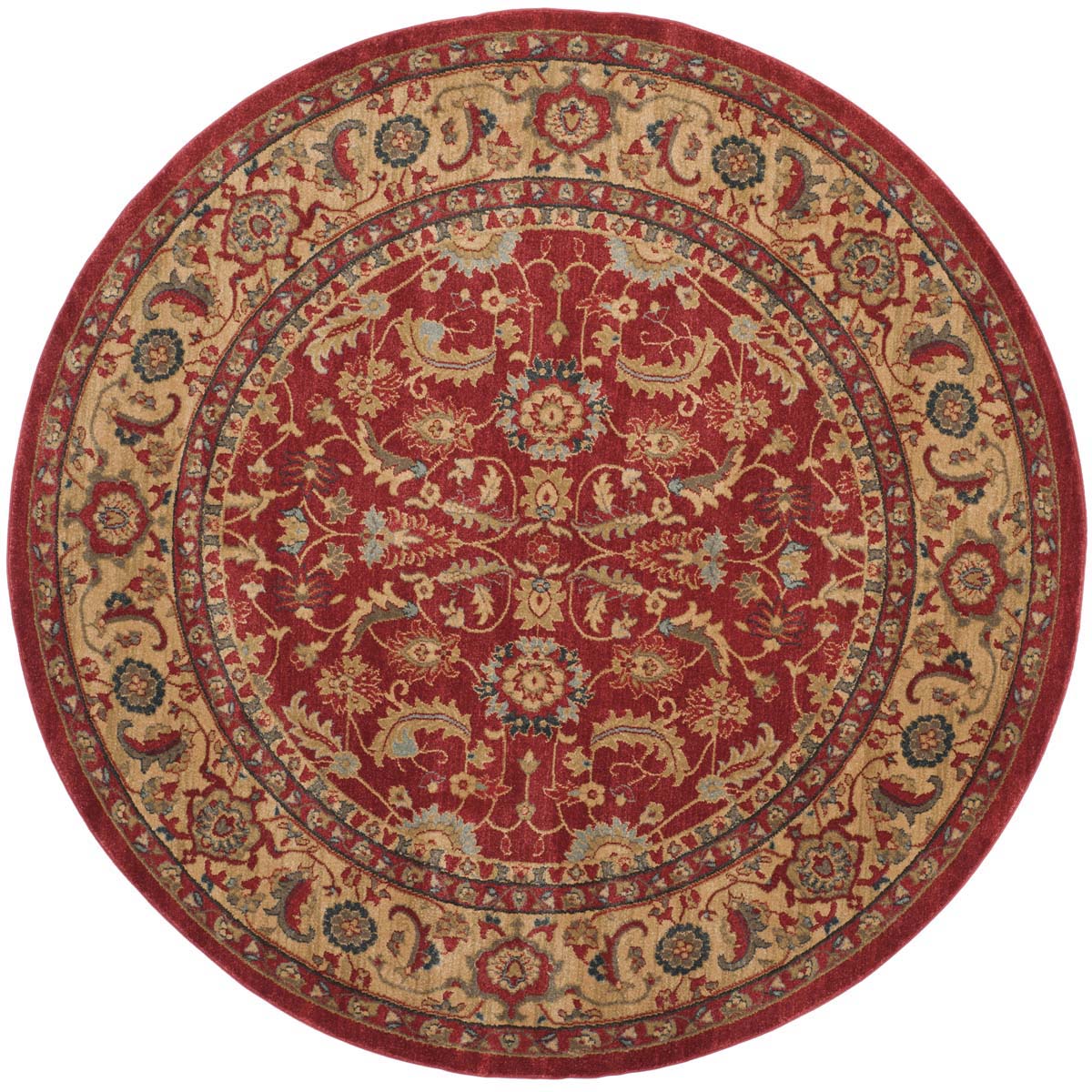 Safavieh Mahal 699 Rug, MAH699 - Red / Natural