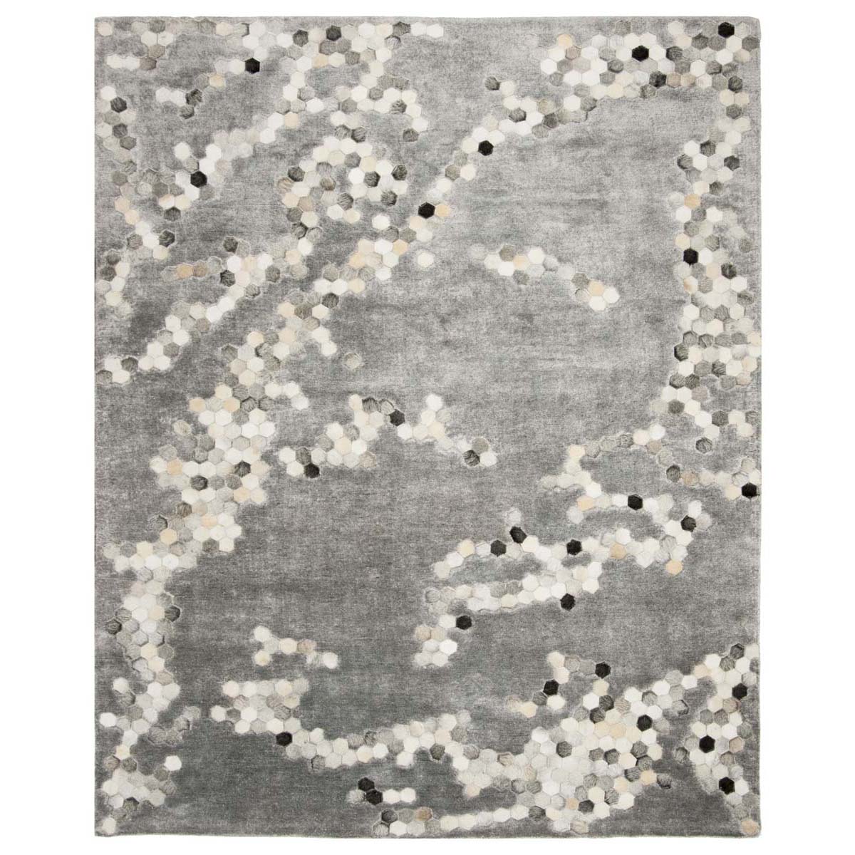 Safavieh Manhattan 101 Rug, MAN101 - Grey / Ivory