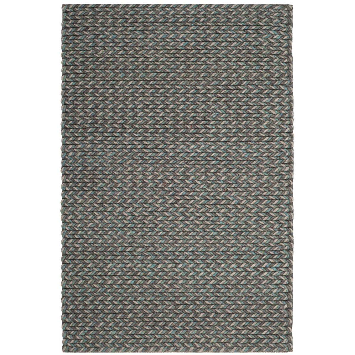 Safavieh Manhattan 258 Rug, MAN258 - Turquoise / Grey