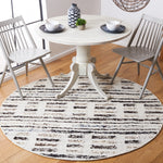 Safavieh Manhattan 350 Rug, MAN350 - Ivory / Dark Brown