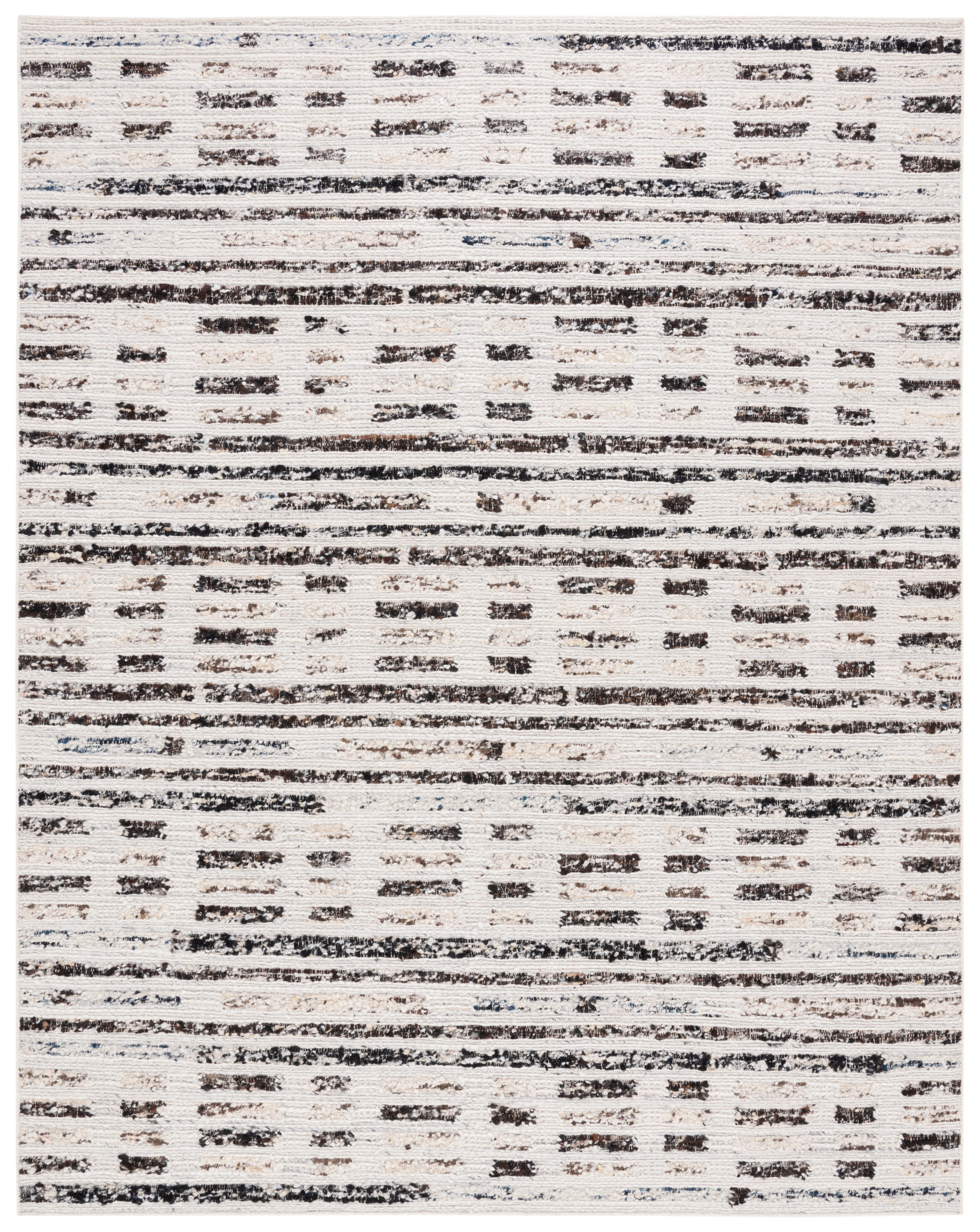 Safavieh Manhattan 350 Rug, MAN350 - Ivory / Dark Brown