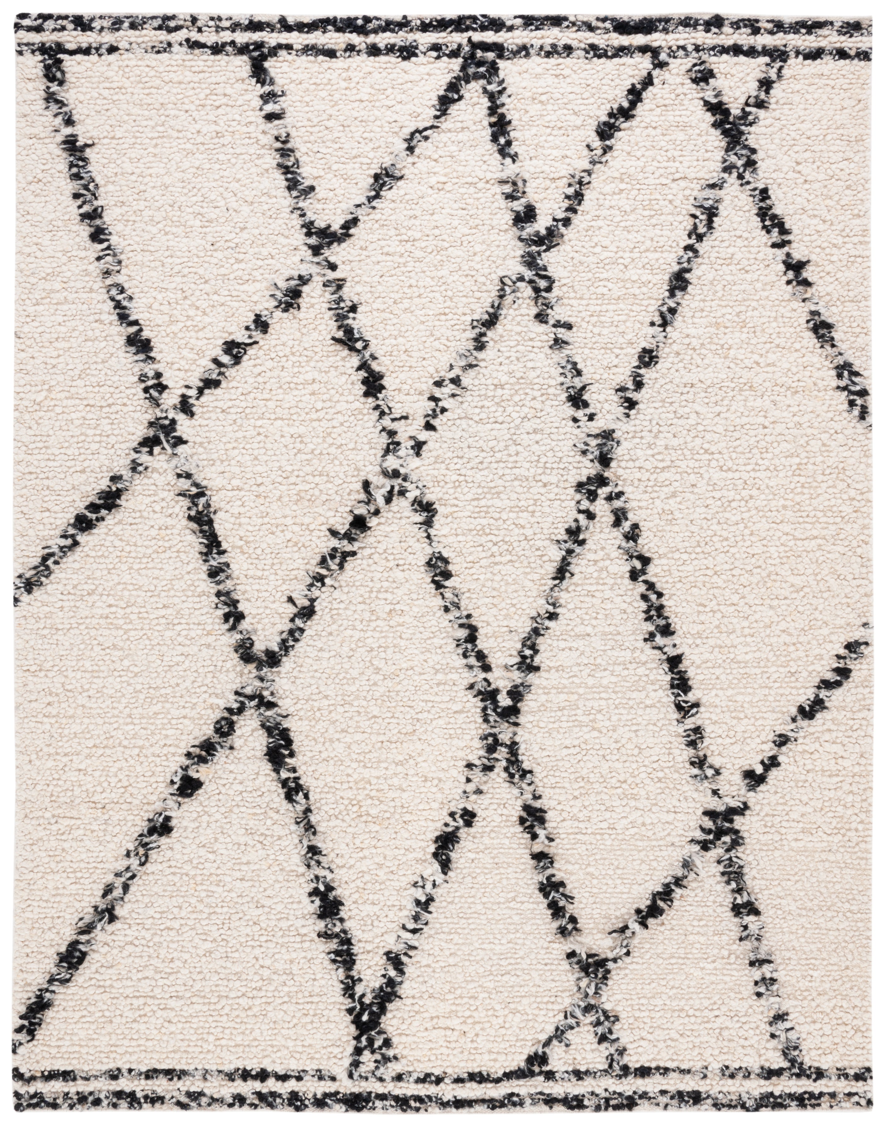 Safavieh Manhattan 352 Rug, MAN352 - Ivory / Black