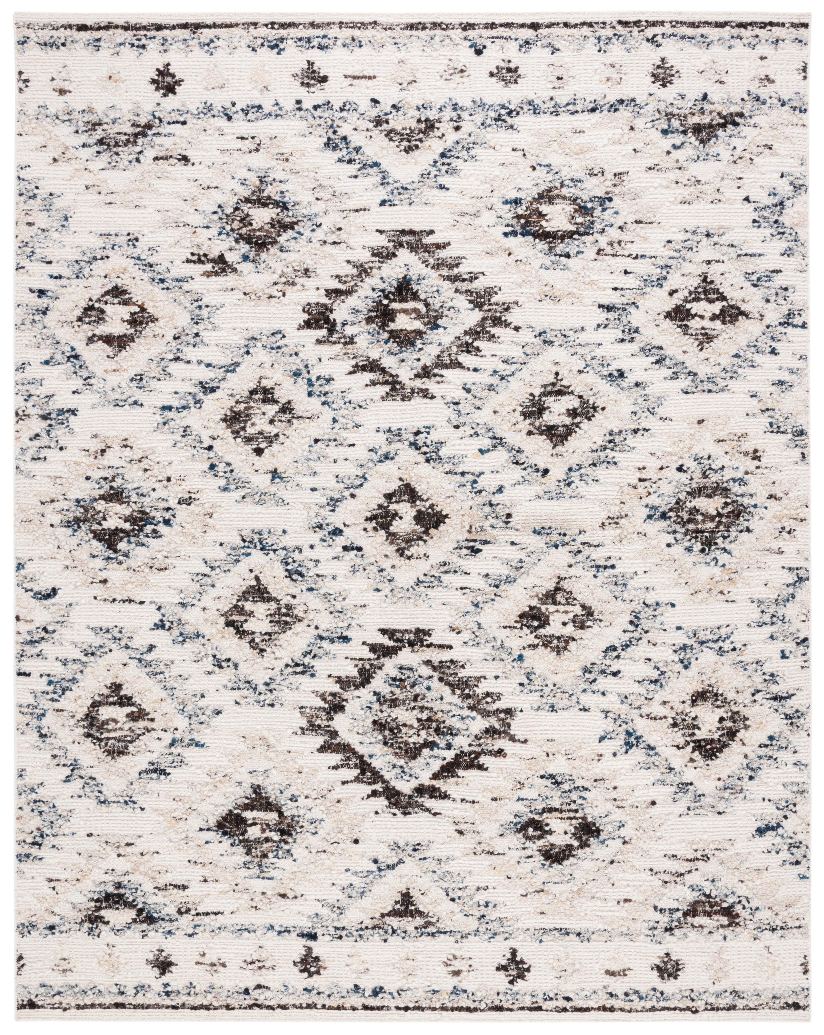 Safavieh Manhattan 354 Rug, MAN354 - Ivory / Charcoal