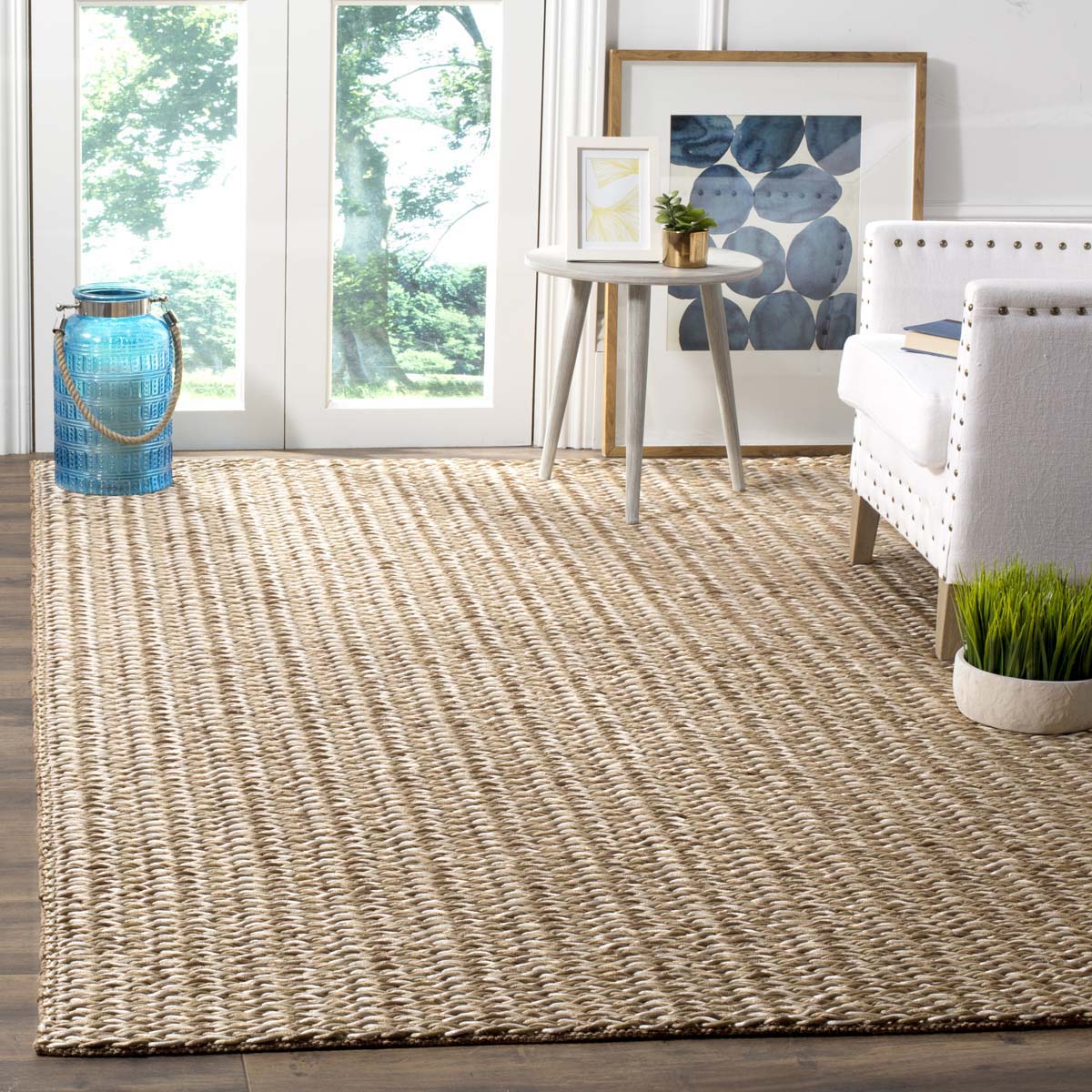 Safavieh Manhattan 423 Rug, MAN423 - Beige / Brown