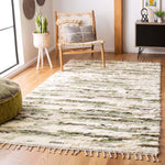 Safavieh Manhattan 459 Rug, MAN459 - Ivory / Green