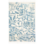 Safavieh Manhattan 462 Rug, MAN462 - Ivory / Blue