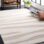 Safavieh Manhattan 551 Rug, MAN551 - Ivory / Red