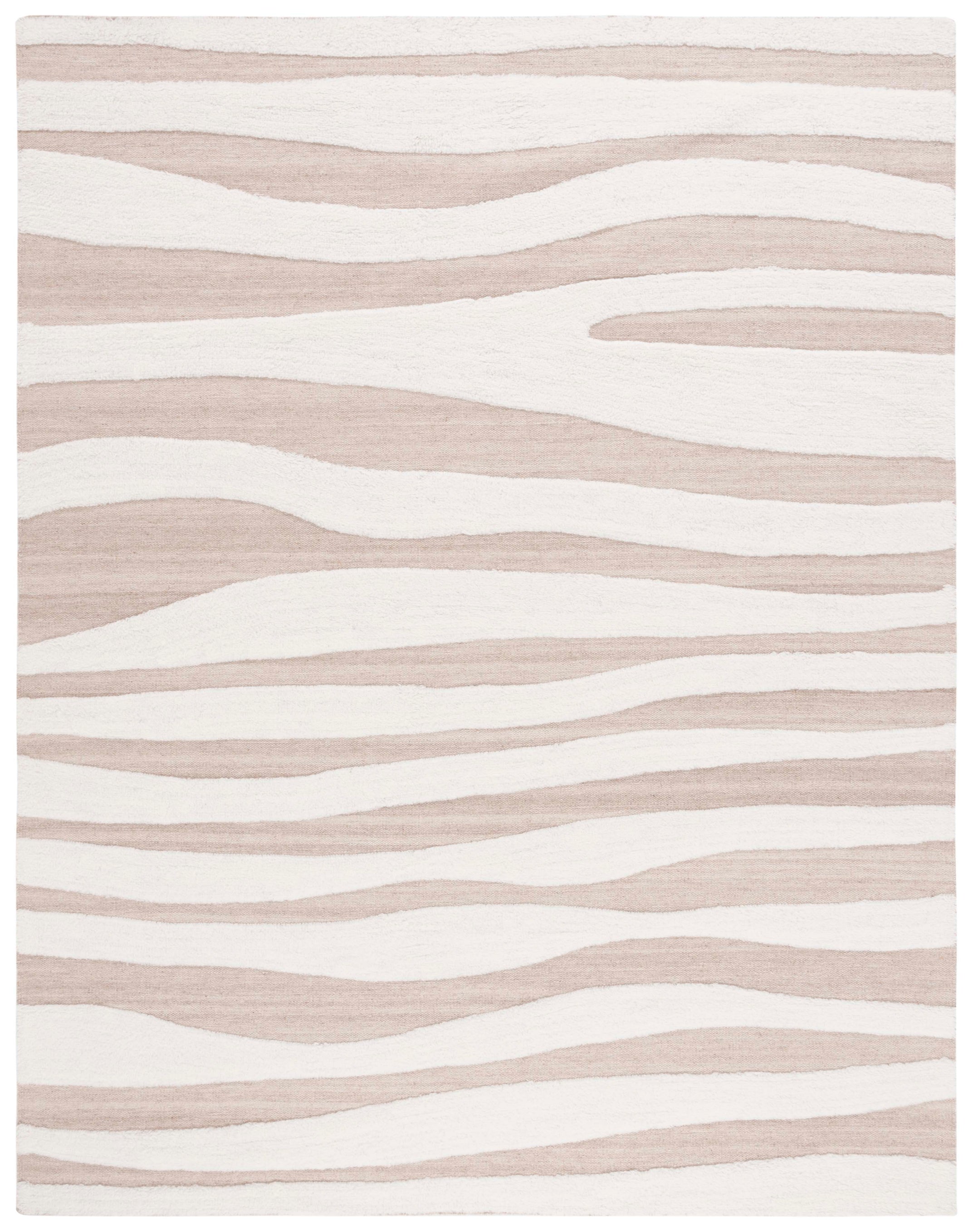 Safavieh Manhattan 551 Rug, MAN551 - Ivory / Red