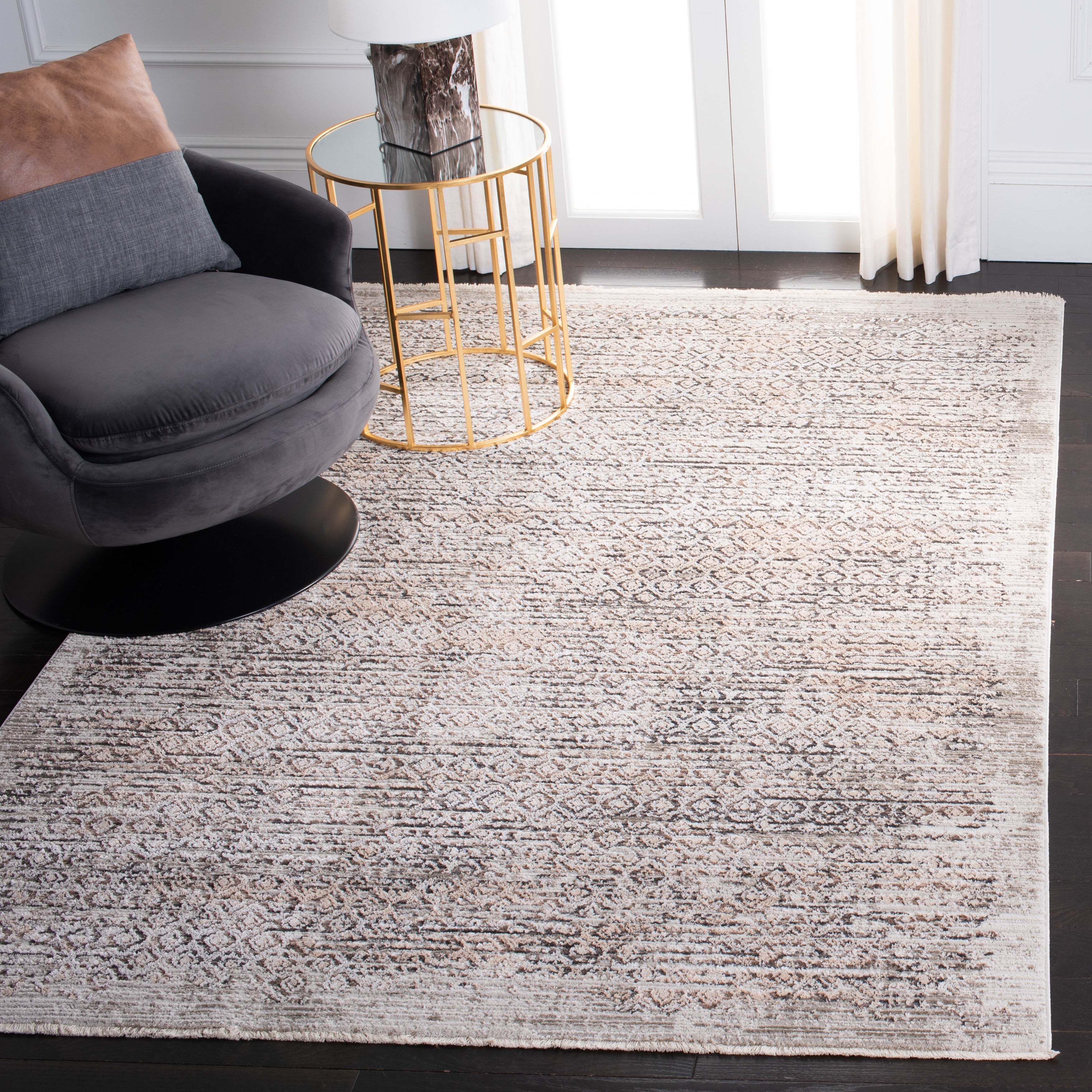 Safavieh Mayflower 257 Rug, MAY257 - Ivory / Grey