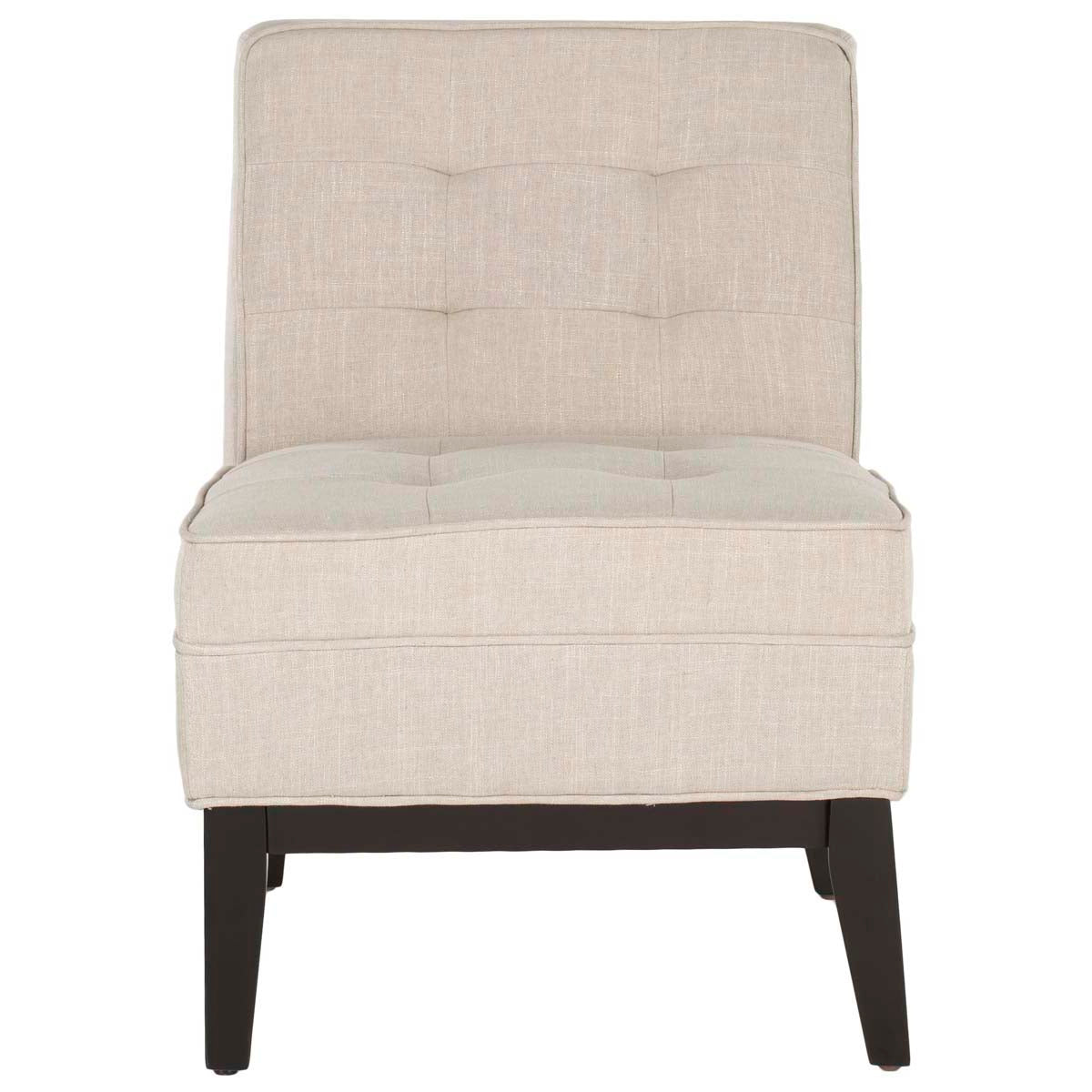 Safavieh Angel Tufted Armless Club Chair , MCR1000 - Beige