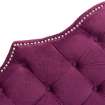 Safavieh Arebelle Headboard, MCR4035 - Aubergine