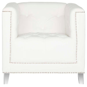 Safavieh Hollywood Glam Tufted Acrylic Club Chair, MCR4212