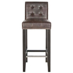 Safavieh Thompson Bar Stool , MCR4505 - Antique Brown