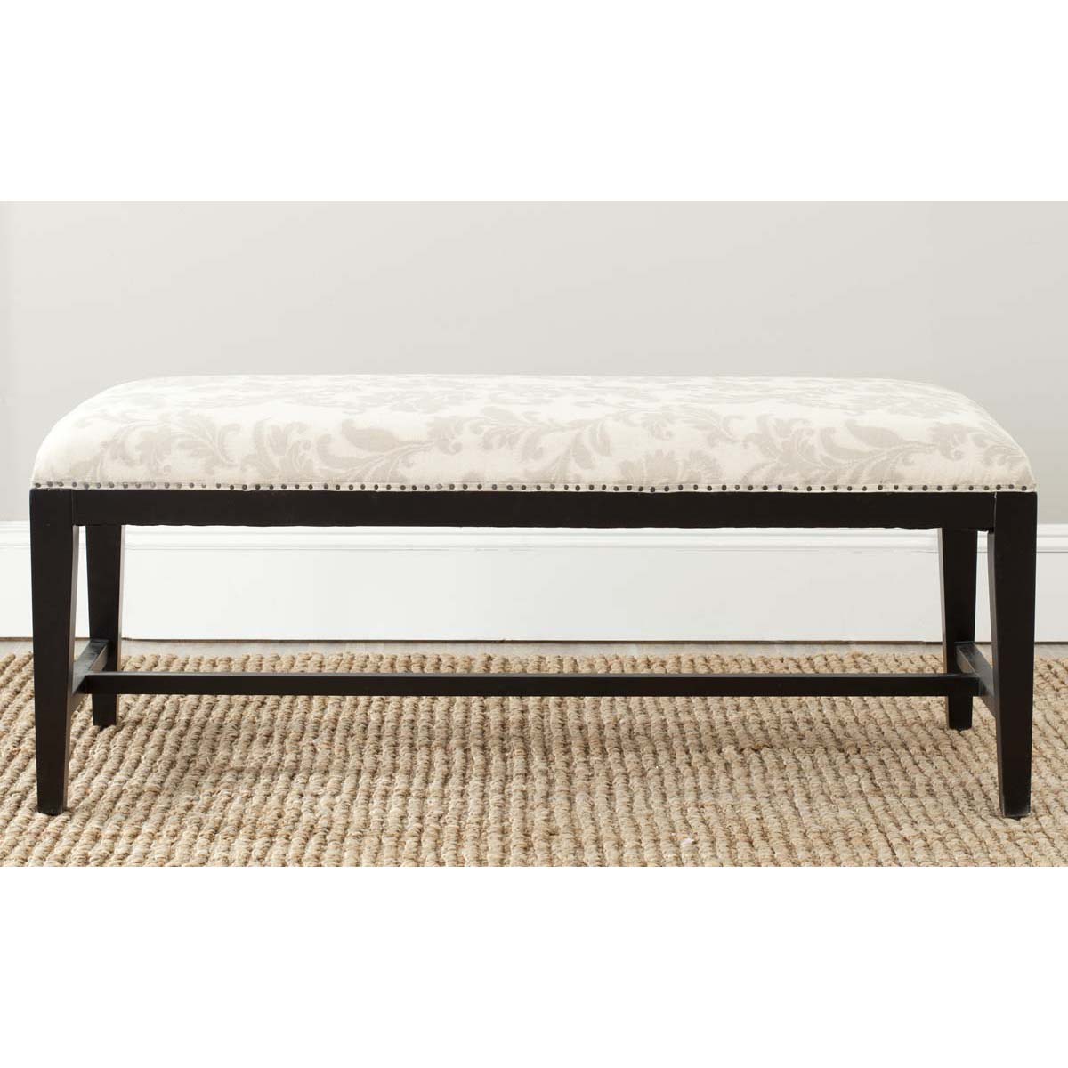 Safavieh Zambia Bench , MCR4533 - Taupe/beige/java