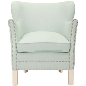 Safavieh Jenny Arm Chair W/ Silver Nail Heads , MCR4543