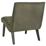 Safavieh Mandell Chair W/ Buttons , MCR4552 - Forest Green