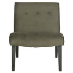 Safavieh Mandell Chair W/ Buttons , MCR4552 - Forest Green
