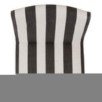 Safavieh Mandell Chair W/ Buttons , MCR4552 - Black / White