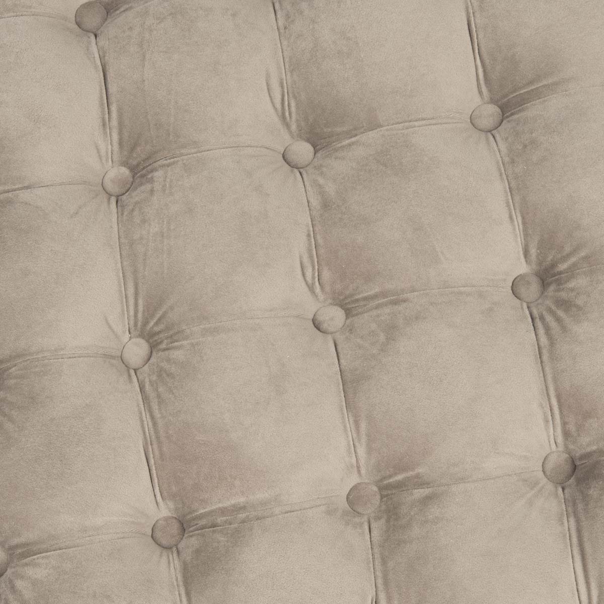 Safavieh Charlene Tufted Cocktail Ottoman , MCR4638 - Mushroom