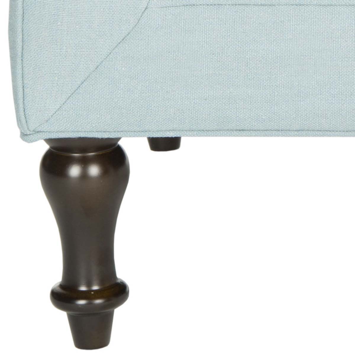 Safavieh Jack Tufted Corner Chair , MCR4643 - Sky Blue