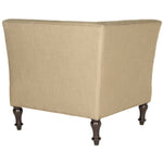 Safavieh Jack Tufted Corner Chair , MCR4643 - Antique Gold