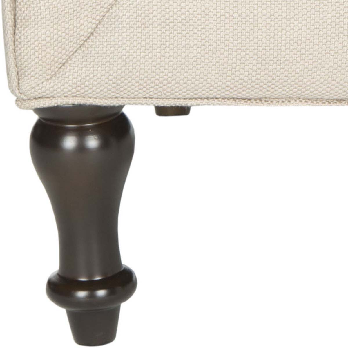 Safavieh Jack Tufted Corner Chair , MCR4643 - Antique Gold