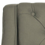 Safavieh Mystic  Ottoman   Silver Nail Heads, MCR4645 - Seamist