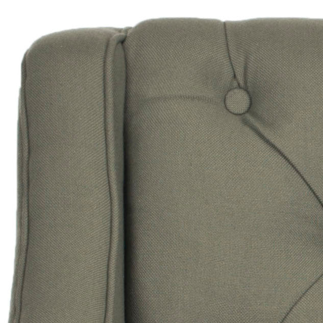 Safavieh Mystic  Ottoman   Silver Nail Heads, MCR4645 - Seamist