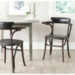Safavieh Kenny 19''H Arm Chair , MCR4689 - Antique Black