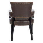 Safavieh Desa 21''H Arm Chair , MCR4691 - Antique Brown