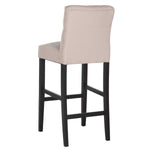 Safavieh Tiffany Tufted Bar Stool , MCR4695 - Taupe / Artic Grey