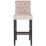 Safavieh Tiffany Tufted Bar Stool , MCR4695 - Taupe / Artic Grey