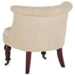 Safavieh Carlin Tufted Chair , MCR4711 - Natural Cream