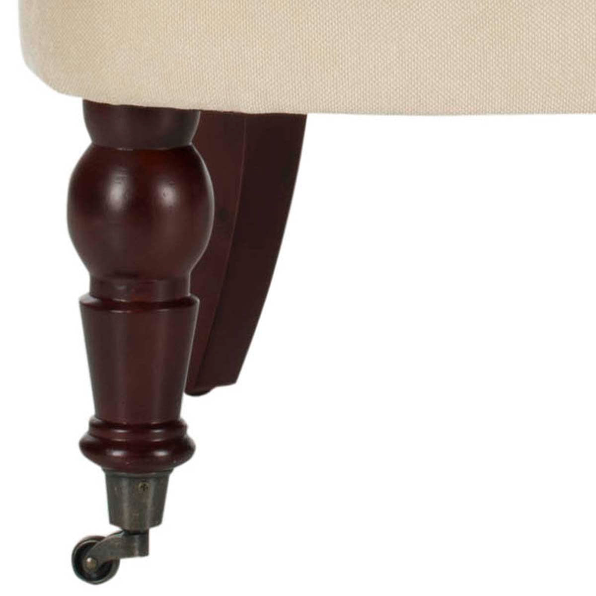 Safavieh Carlin Tufted Chair , MCR4711 - Natural Cream