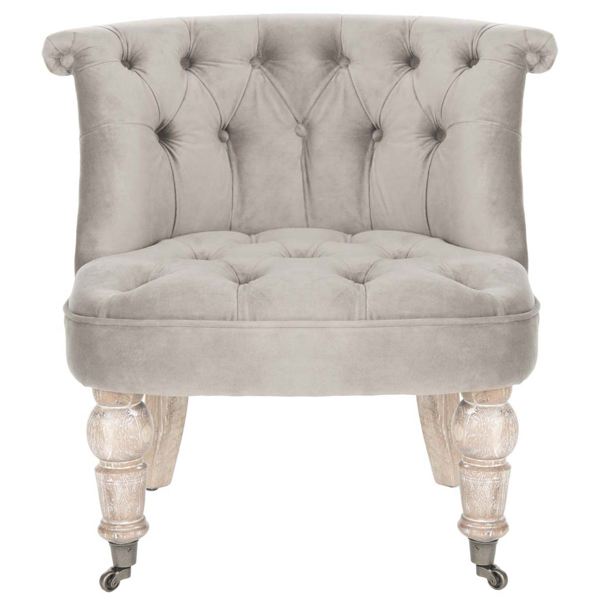 Safavieh Carlin Tufted Chair , MCR4711 - Mushroom