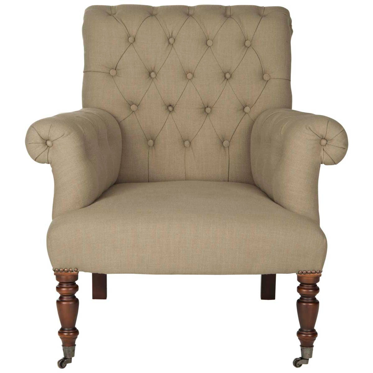 Safavieh Bennet Club Chair , MCR4737 - True Taupe