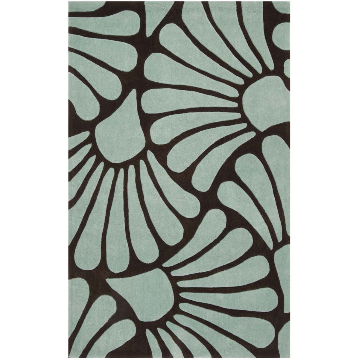 Safavieh Modern Art 613 Rug, MDA613 - Brown / Blue