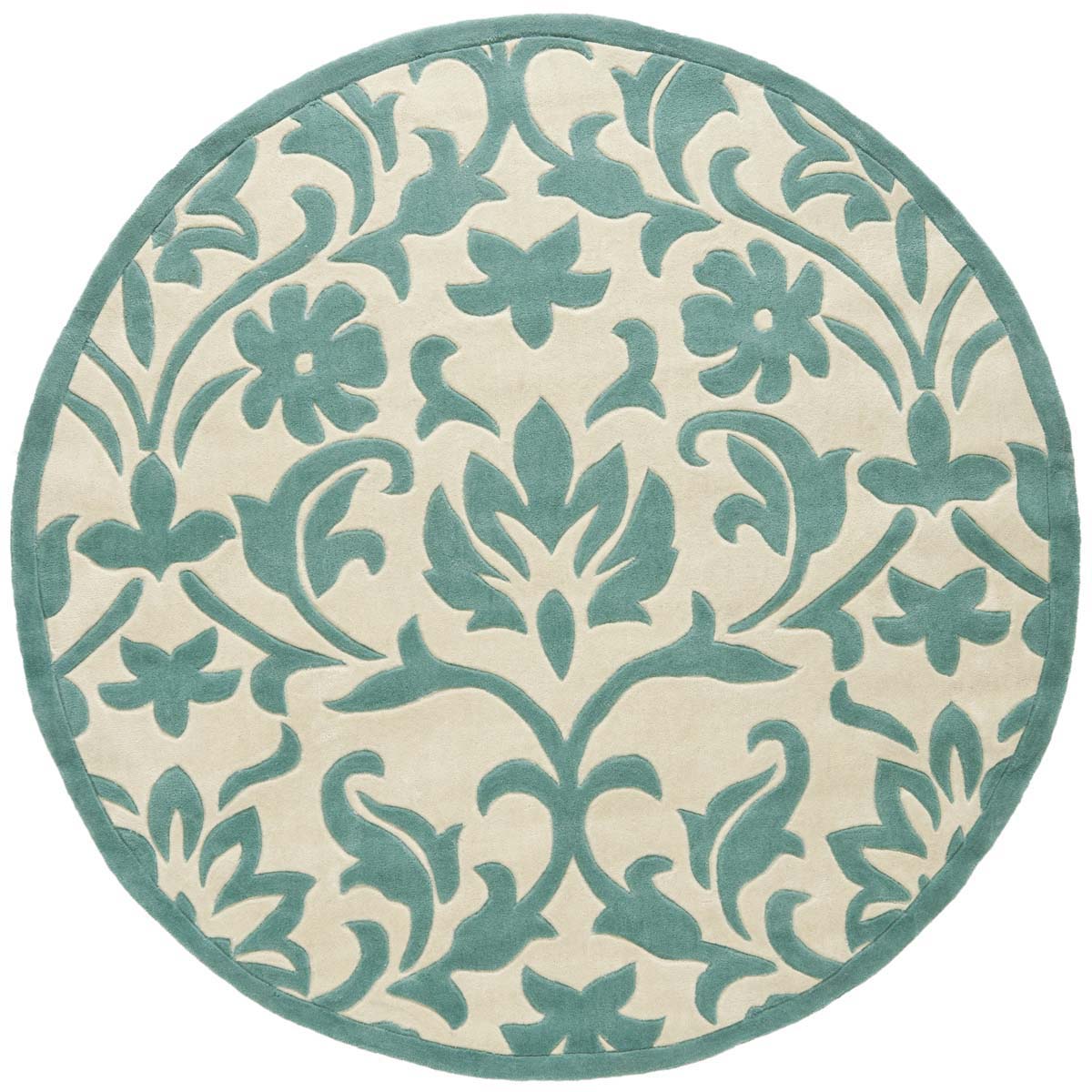 Safavieh Modern Art 635 Rug, MDA635 - Ivory / Light Blue