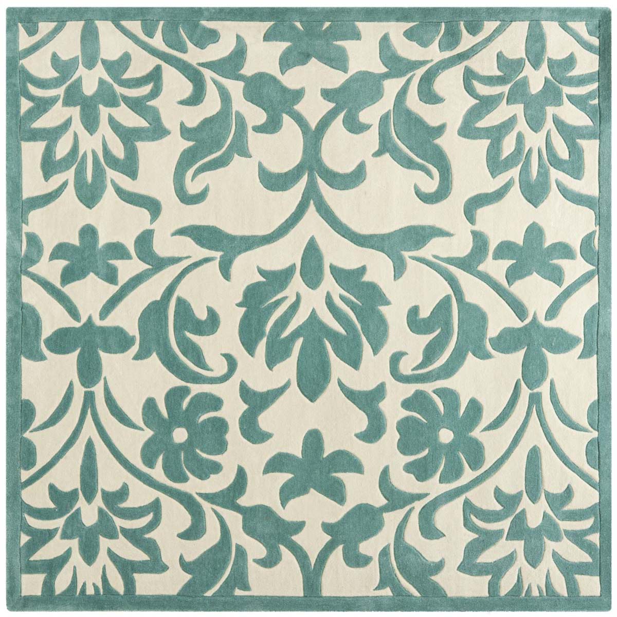 Safavieh Modern Art 635 Rug, MDA635 - Ivory / Light Blue