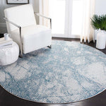 Safavieh Meadow 100 180 Rug, MDW180 - Turquoise / Ivory