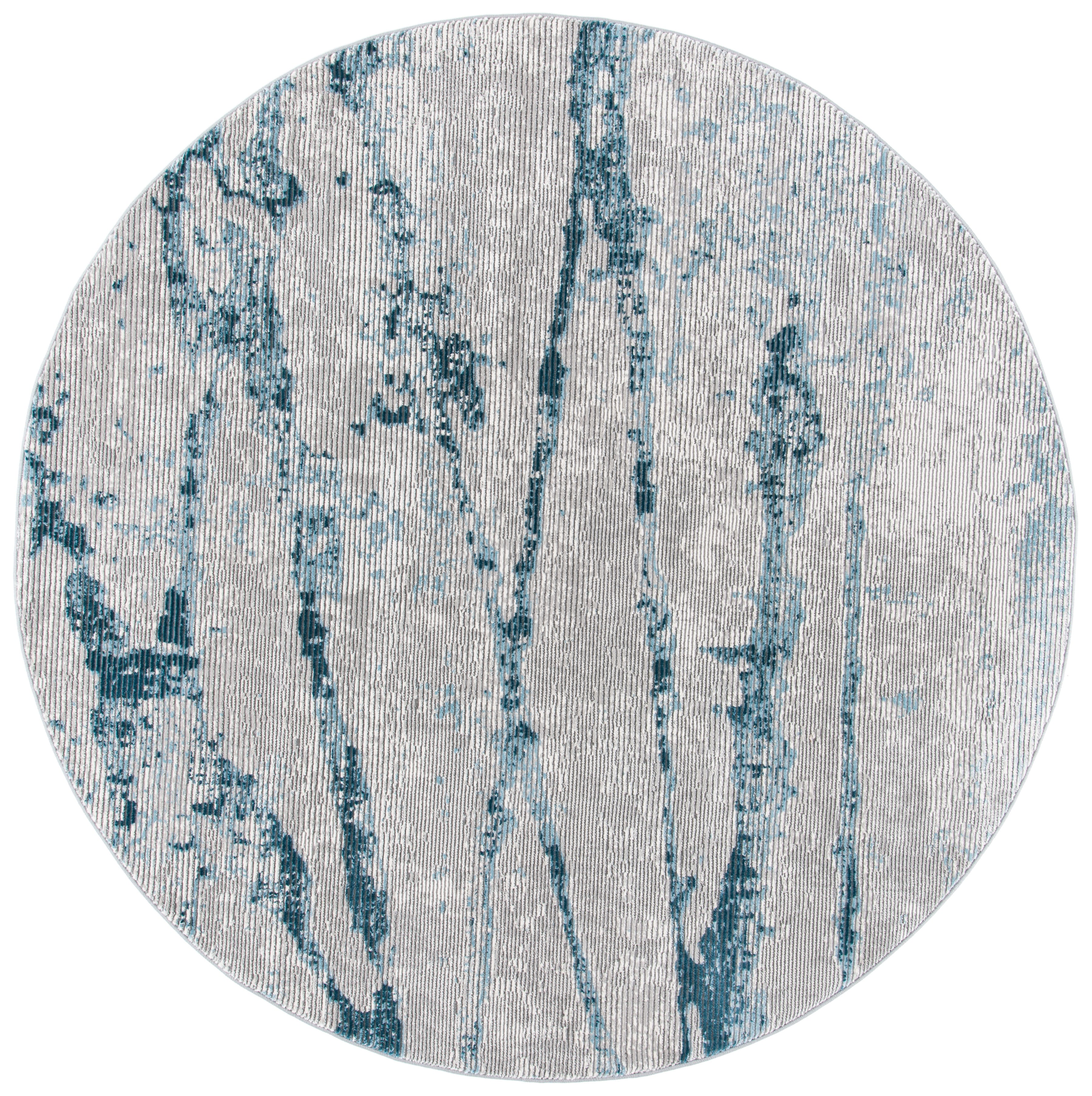 Safavieh Meadow 560 Rug, MDW560 - Light Grey / Blue