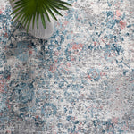 Safavieh Meadow 583 Rug, MDW583 - Light Grey / Blue