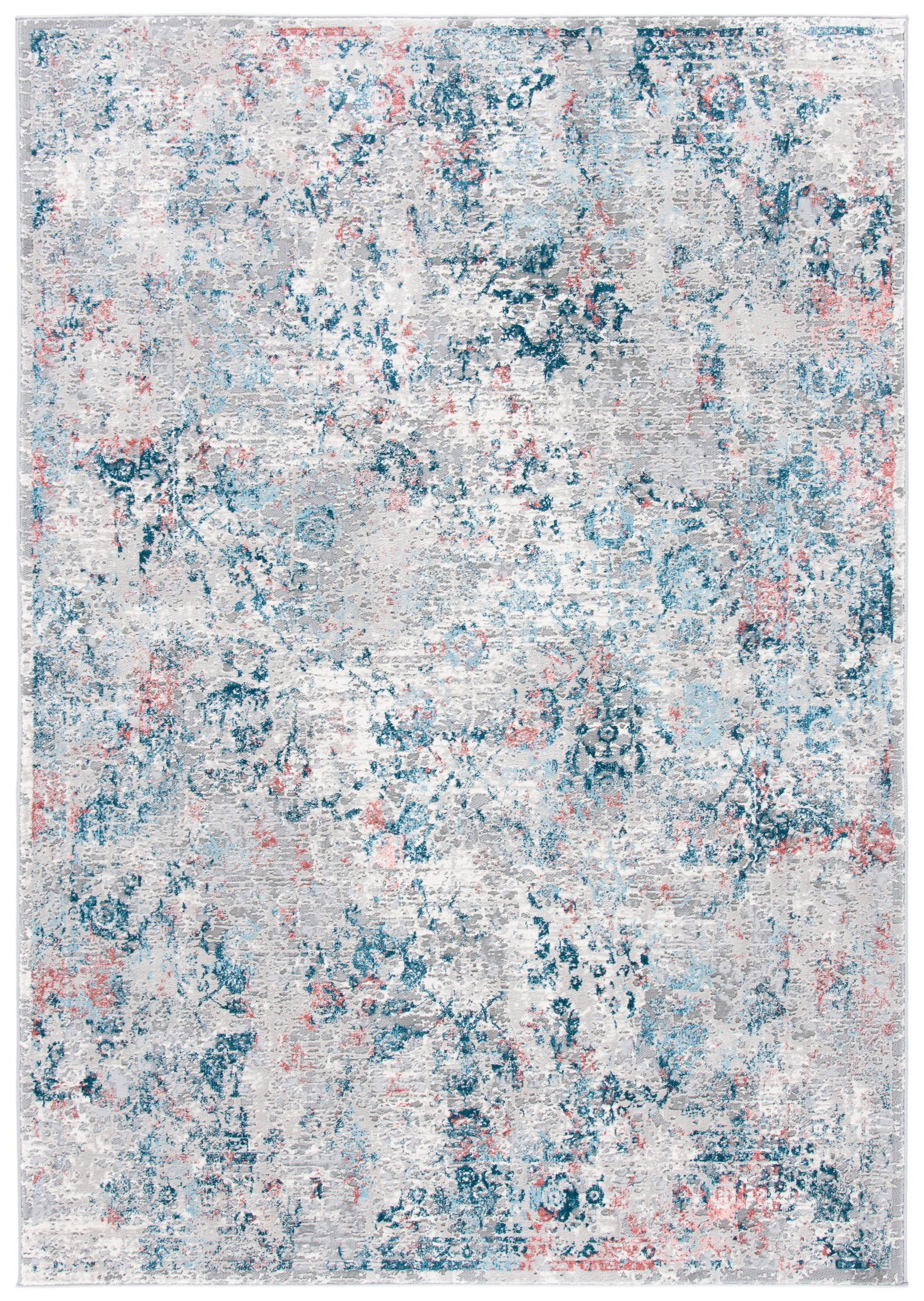 Safavieh Meadow 583 Rug, MDW583 - Light Grey / Blue