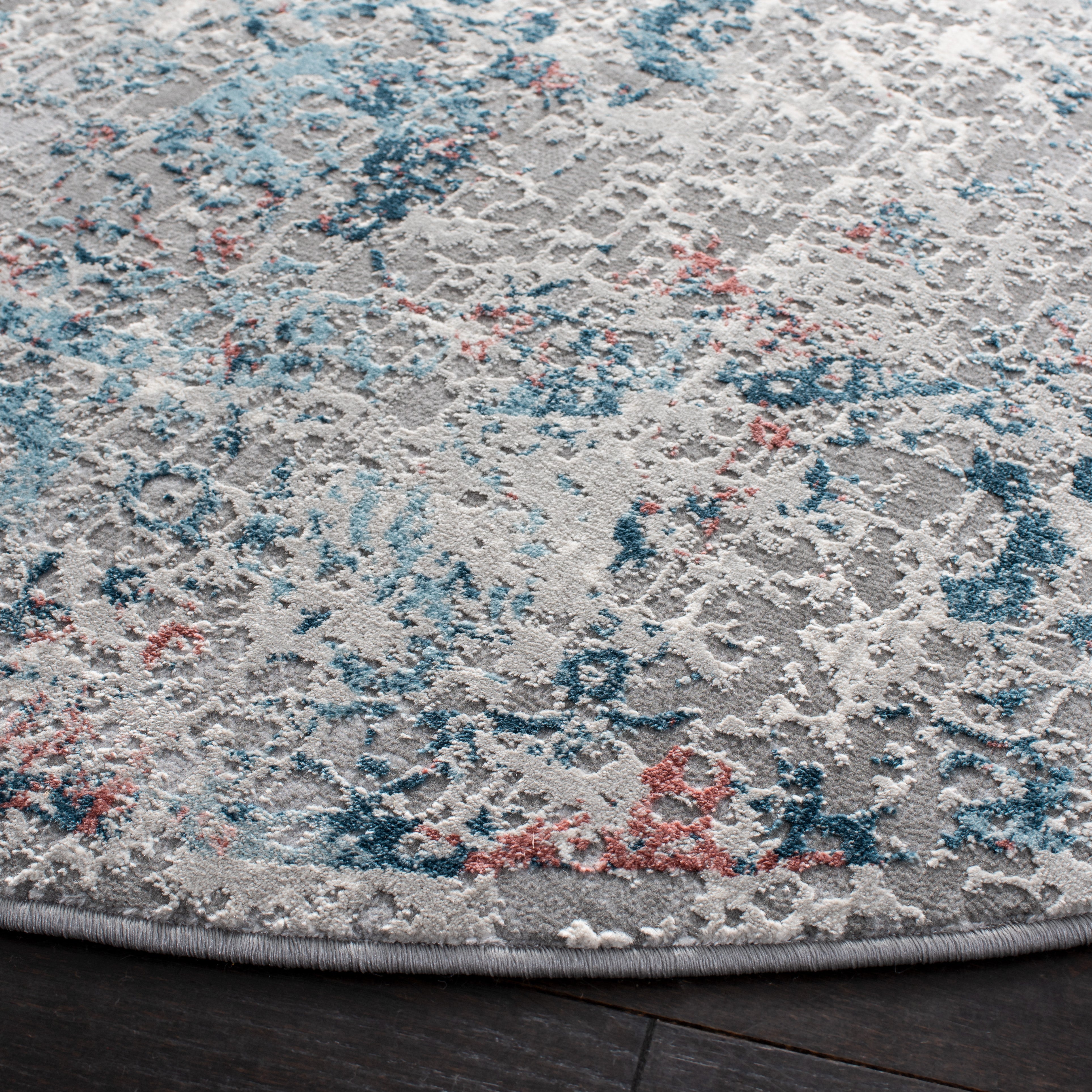 Safavieh Meadow 583 Rug, MDW583 - Light Grey / Blue