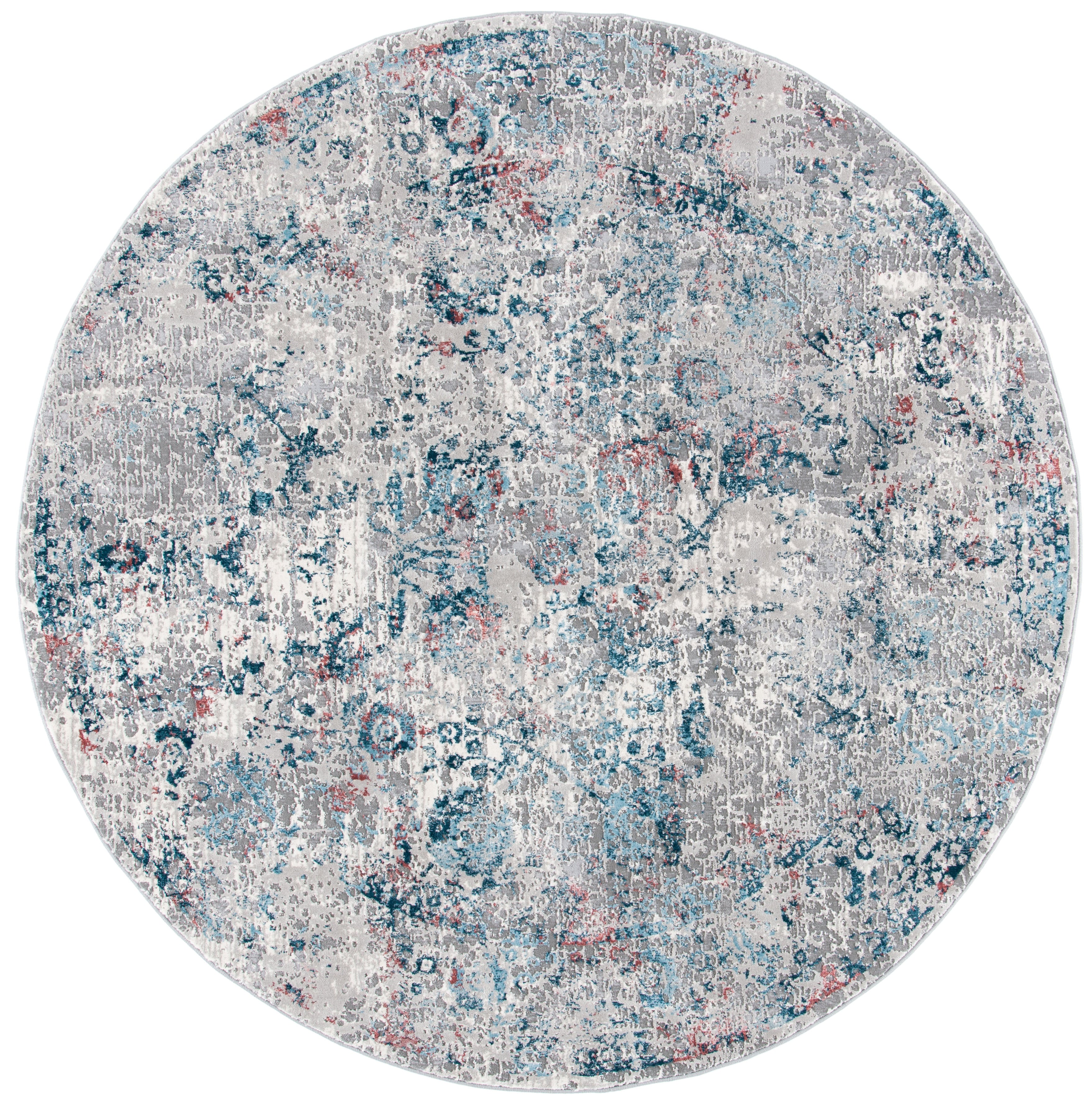 Safavieh Meadow 583 Rug, MDW583 - Light Grey / Blue