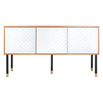 Safavieh Oakley Tv Stand , MED2201 - Natural / White