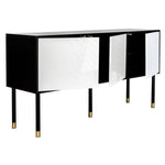 Safavieh Oakley Tv Stand , MED2201 - Black / White