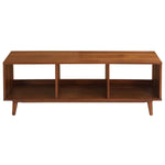 Safavieh Cricket Open Shelf Media Stand , MED5002 - Natural Acacia