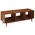Safavieh Cricket Open Shelf Media Stand , MED5002 - Natural Acacia